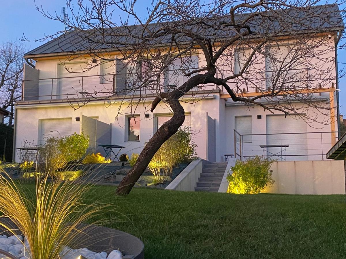 La Villa Perchee Calme, Sauna, Parking Prive Saint-Prix  Exterior foto