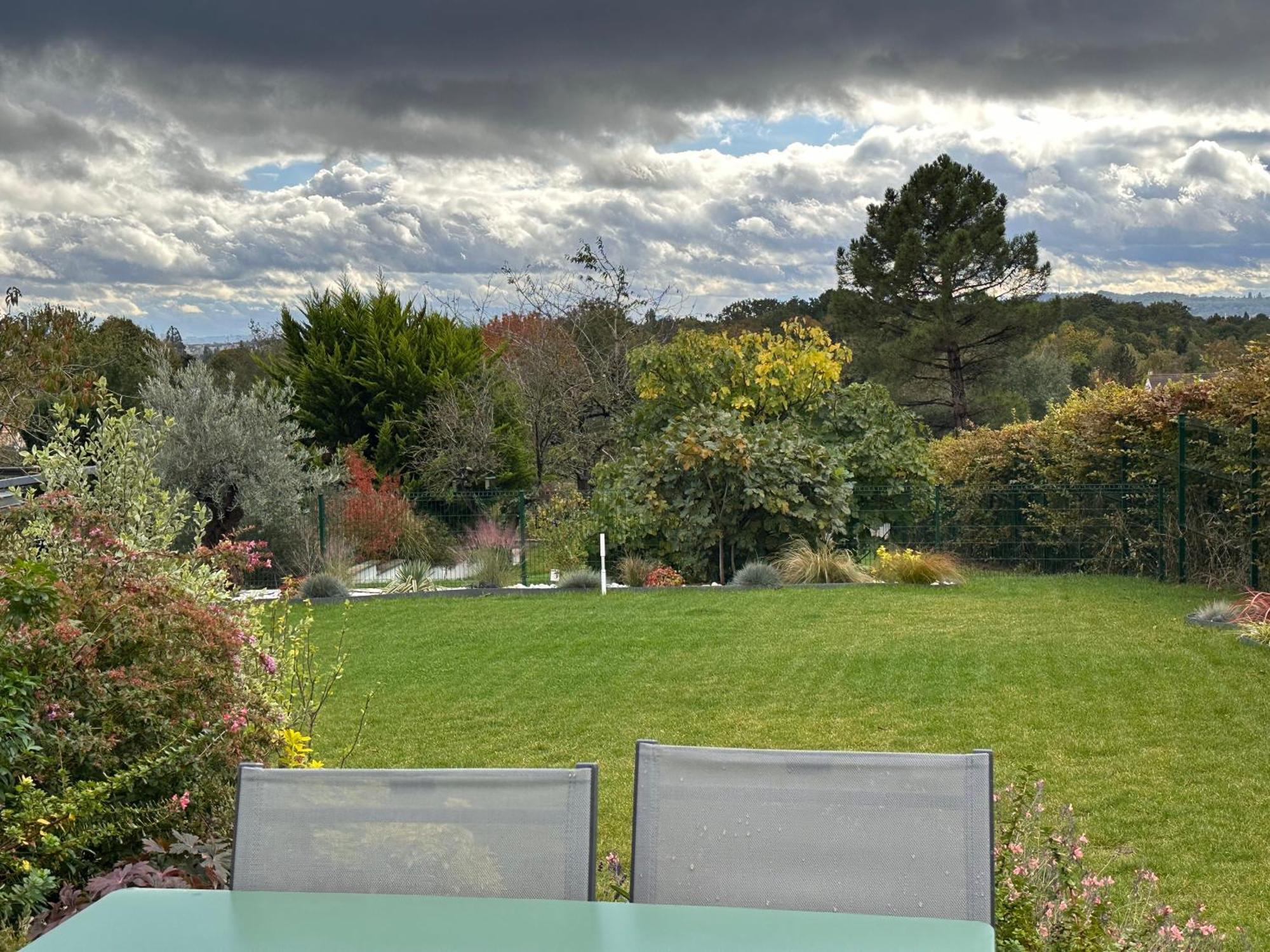 La Villa Perchee Calme, Sauna, Parking Prive Saint-Prix  Exterior foto