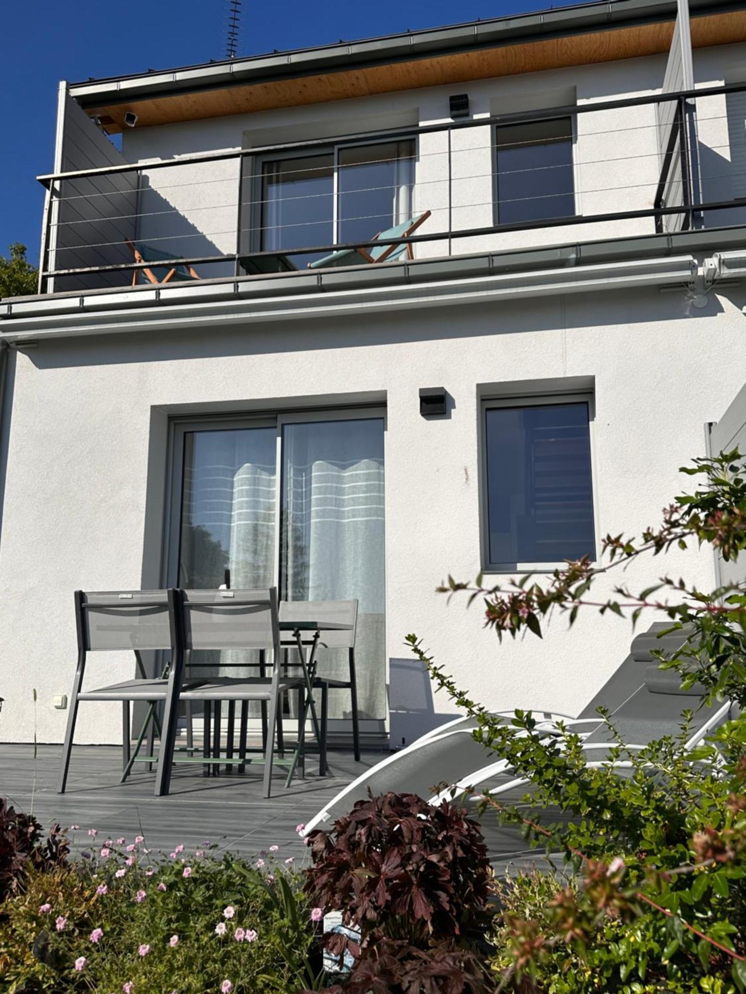 La Villa Perchee Calme, Sauna, Parking Prive Saint-Prix  Exterior foto